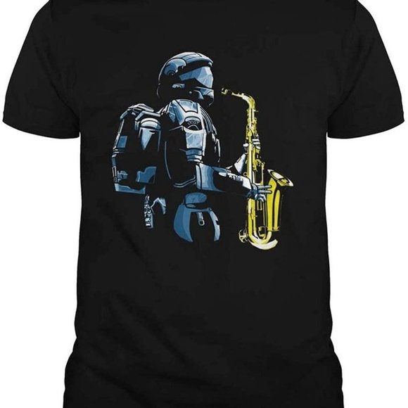 Gildan Other - Halo 3 Odst Saxophone Shirt